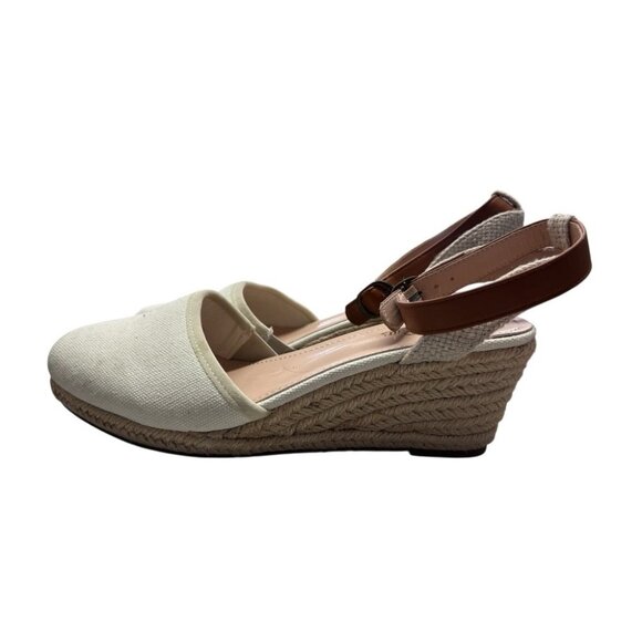 Dream Pairs Espadrille Ankle Strap Wedge Sandals SIZE 9 - Picture 4 of 8